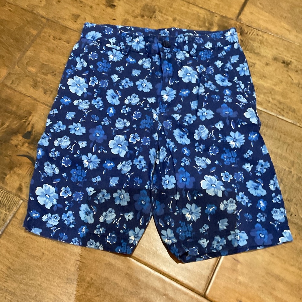 Boys floral dress shorts